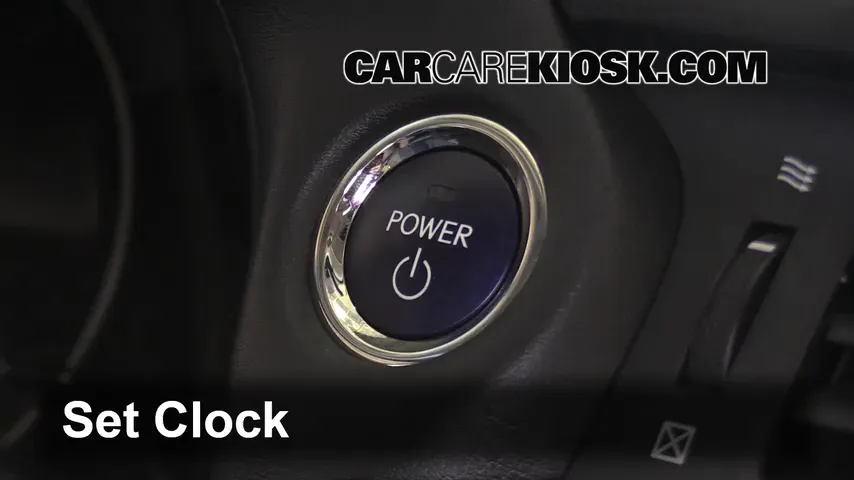 2014 Lexus CT200h 1.8L 4 Cyl. Clock